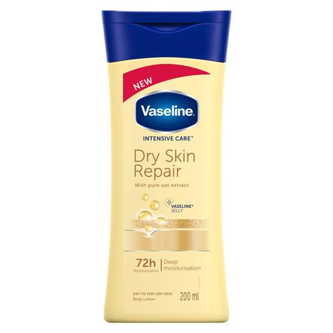 Vaseline Intensive Care, Vaseline Lotion, Dry Skin Body Lotion, Skin Lotion, Lotion For Dry Skin, Moisturizing Body Lotion, Cream For Dry Skin, Skin Repair, Intensive Care