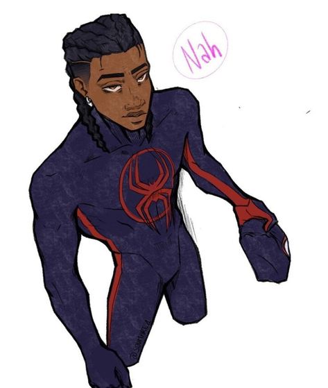 Miles Morales Spider 42, Miles And Miles Prowler, Miles G Morales 42, Miles Earth 42 Fanart, Cod Outfit Female, Miles Concept Art, Spider Man Prowler, Prowler Miles And Miles, Miles X Margo