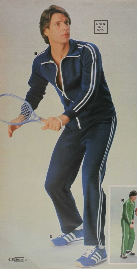 Men's Retro Workout Clothes | Tracksuits, Sweatshirts Sport Suit Men, Sport Fashion Style, Vintage Sport Outfit, 80s Exercise Outfit Men, Vintage Sweatsuit, 80s Gym Outfit Men, Mens Vintage Sportswear, 80s Athletic Fashion Men, Vintage Sport