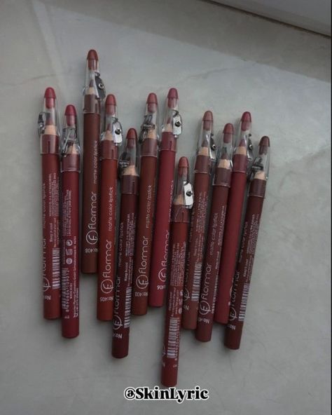 Get the Perfect Pout with Flormar Lip Pencil Pack of 12! 💋✨ Achieve beautifully defined lips with our Flormar Lip Pencil Pack of 12, the go-to choice for beauty influencers and trendsetters on TikTok and Instagram. These pencils are perfect for creating viral lip looks like Cherub Lips and Oval-Lining, giving you fuller, more defined lips that last all day. With a soft, creamy texture, these pencils glide effortlessly, providing sharp precision and long-lasting color in every stroke. Our pa... Pencil Pack, Lip Looks, Beauty Influencer, Creamy Texture, Lip Pencil, Lipstick Colors, Trend Setter, Long Lasting, Lips