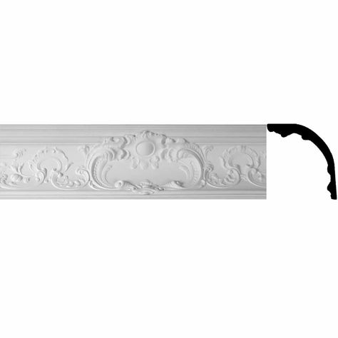 Cornice White Urethane Sidartha - Cornice - Ornate *** Trust me, this is great! Click the image. : Home Decor Wall Pediments Crown Molding, Cornice, Ebay Store, Molding, Wall Coverings, Book Worms, Bed Bath And Beyond, Wall