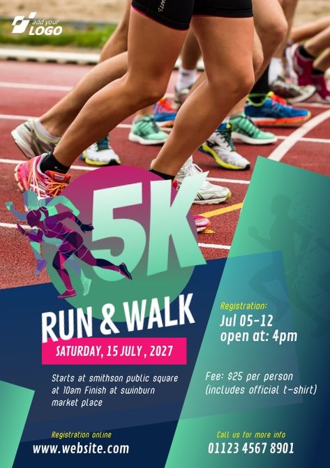 Marathon Poster Design, Run Poster Design, Sports Event Poster, Sport Event Poster, Marathon Poster, Running Poster, Poster Dance, Sports Template, Marathon Posters