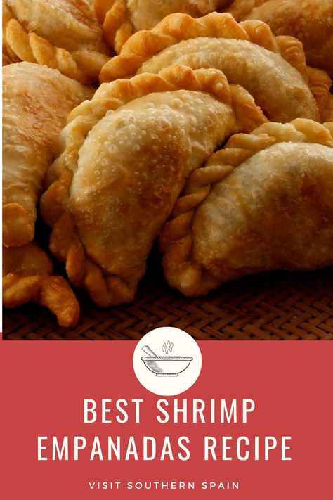 Shrimp Empanadas Puerto Rican, Empanadas With Puff Pastry, Empanadas Dipping Sauce Recipe, Breakfast Empanadas Recipe, Seafood Empanadas Recipe, Easy Empanadas Recipe Pillsbury, Salmon Empanadas, Seafood Empanadas, Chamorro Empanada Recipe