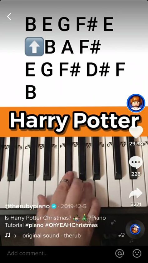 How To Play The Harry Potter Theme Song On Piano, How To Play Harry Potter On The Piano, Hedwigs Theme Piano Easy, Hedwig Theme Piano, Hedwigs Theme Piano, Harry Potter Piano, Hedwigs Theme, Piano Letter Notes, Harry Potter Theme Song