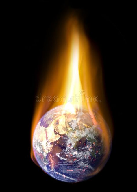 Burning Earth. Planet Earth burning in fire , #AFF, #Earth, #Burning, #Planet, #fire, #burning #ad Earth Burning, Burning Planet, Growth And Evolution, Candle Fire, Earth Planet, Fire Image, Fire Burning, Illustration Creative, Stock Photography Free