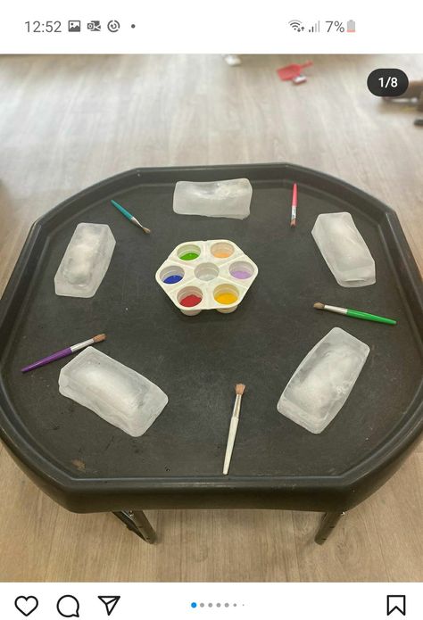 Tuf Tray Ideas, Easy Tuff Tray Ideas, Colour Monster, Tuff Tray Ideas Toddlers, Outdoor Learning Activities, Tuff Spot, Eyfs Classroom, Eyfs Activities, Preschool Planning