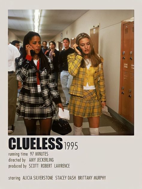 Highschool Movie, Elisa Donovan, Justin Walker, Jeremy Sisto, Wallace Shawn, Alt Posters, Clueless 1995, Stacey Dash, Indie Decor