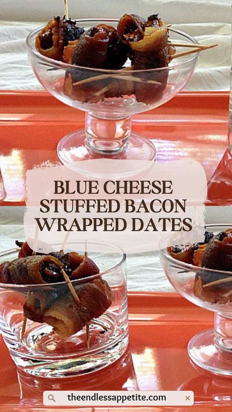 Bacon Wrapped Blue Cheese Stuffed Dates, Bacon Wrapped Dates With Blue Cheese, Dates With Blue Cheese, Blue Cheese Stuffed Dates, Stuffed Bacon Wrapped Dates, Blue Cheese Appetizers, Cheese For Breakfast, Wrapped Dates, Cheese Recipes Appetizers