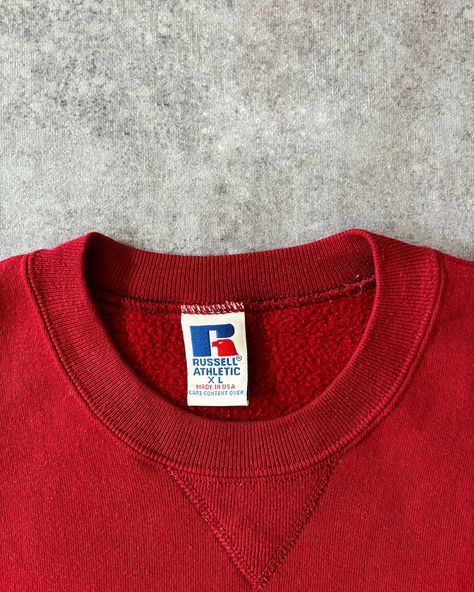 Vintage 1990s Red Russell Athletic Blank Crewneck. Made in USA.🪴 📢STORY TIME📢 Ranked 5th among apparel companies by Fortune Magazine from 1986 to 1996, Russell Athletic’s impact on the industry is undeniable. The brand became synonymous with 90s fashion, offering logos, colors, and fits that have made a nostalgic comeback today. For many, the brand evokes memories of their favorite, durable sweatshirts that embodied comfort and style. Throughout the 90s, Russell Athletic’s innovations, such... Fortune Magazine, Blank Crewneck, Russell Athletic, The 90s, Story Time, Clothing Company, 90s Fashion, Made In Usa, Magazine