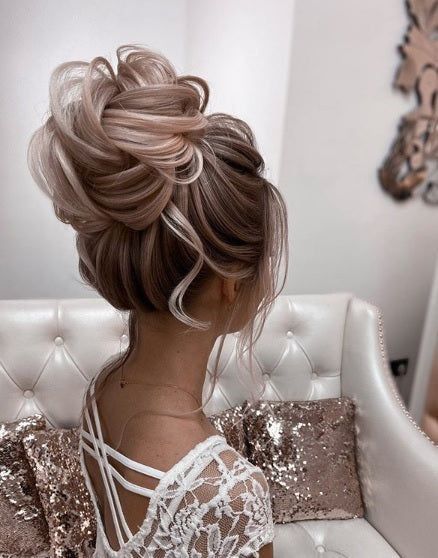 Updos High, Rose Updo, High Updos, Textured Updo, High Updo, Wedding Hair Up, Twisted Updo, Hairdo Wedding, Bridal Hair Updo