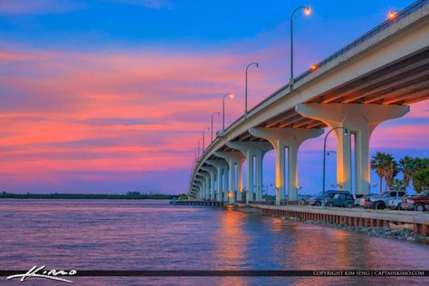 Florida Honeymoon, Jensen Beach Florida, Port St Lucie Florida, Vacation List, Purple Clouds, Florida Springs, Jensen Beach, Florida Photography, Destin Florida