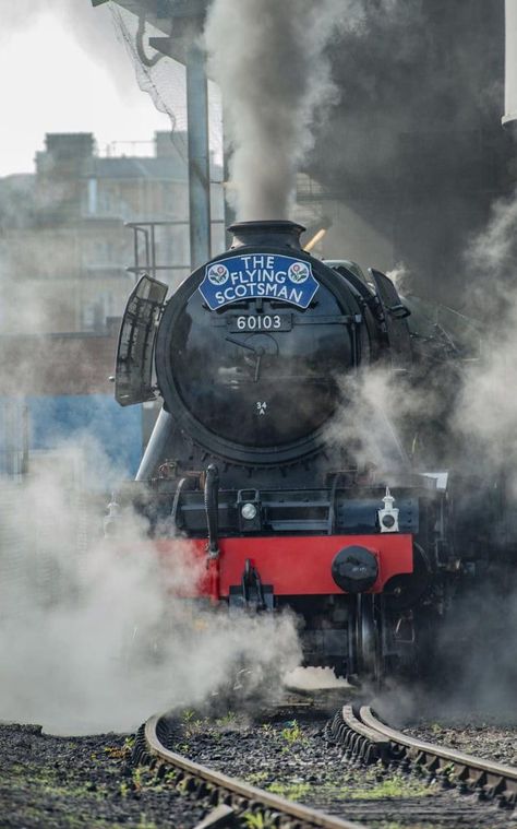 Flying Scotsman The Flying Scotsman Train, The Flying Scotsman, Flying Scotsman Steam Locomotive, Steam Trains Uk, Luxury Sailing Yachts, Flying Scotsman, Plywood Boat, Steam Engine Trains, Steam Railway