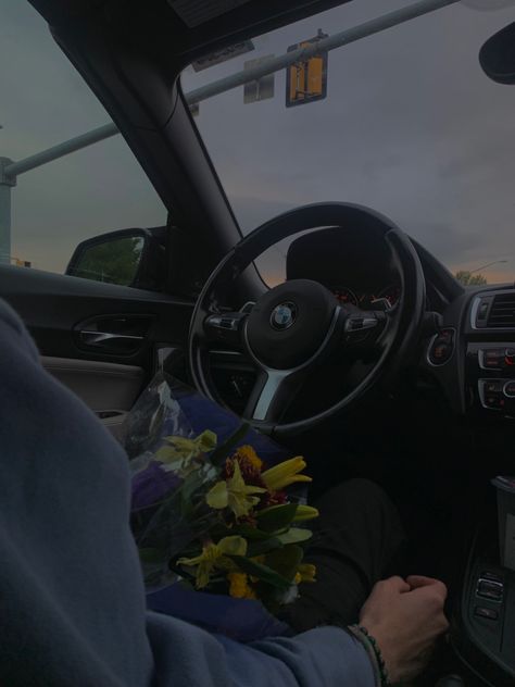 #flowers #bmw #aesthetic #1 #boyfriend #gifts #couples Bmw Driving, Aesthetic Bmw, Bmw Aesthetic, Driving Aesthetic, Boyfriend Aesthetic, Bmw Girl, Girls Driving, Wallpaper S, Vision Board 2023