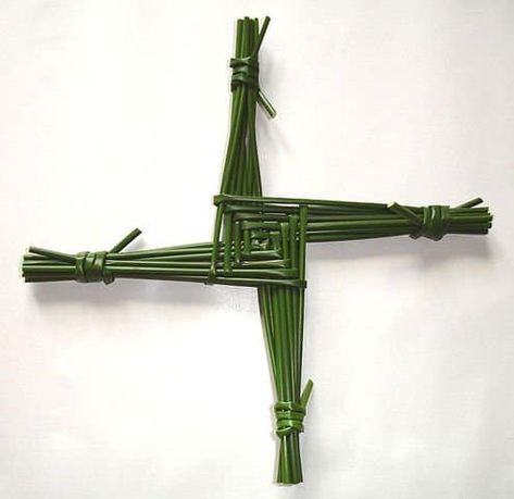 Saint Brigid Of Kildare, Imbolc Ritual, St Brigid Cross, Brigid's Cross, Celtic Myth, Irish Symbols, Celtic Festival, Celtic Traditions, St Brigid