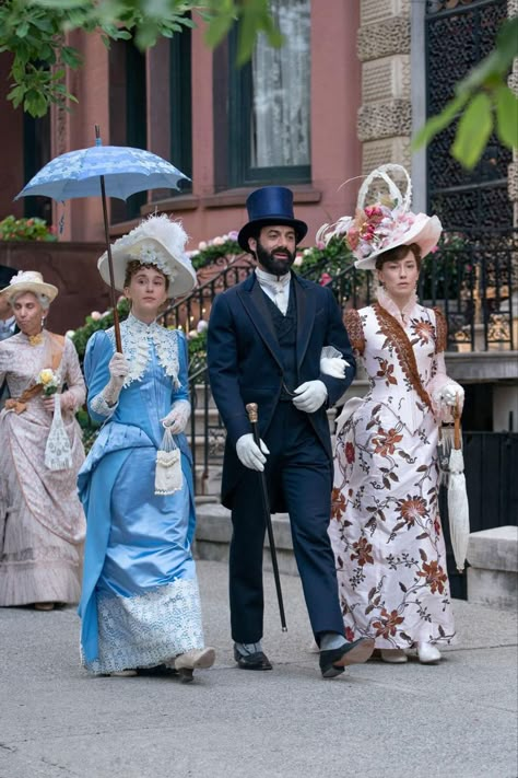 The Gilded Age Fashion, Gilded Age Fashion, Formal Mens Fashion, Gilded Age, Costume Drama, Movie Costumes, Fashion Costume, Historical Costume, Historical Dresses