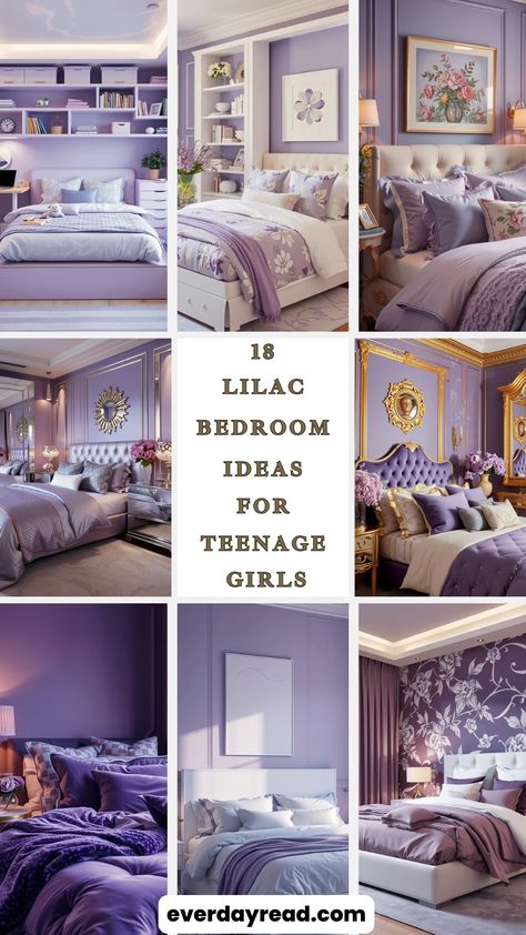 Lilac Bedroom Ideas, Lilac Bedroom, Bedroom Decor Ideas, Teenage Girls, Choose Colors, Bedroom Ideas, Feel Like, Fairy Tales, Lilac