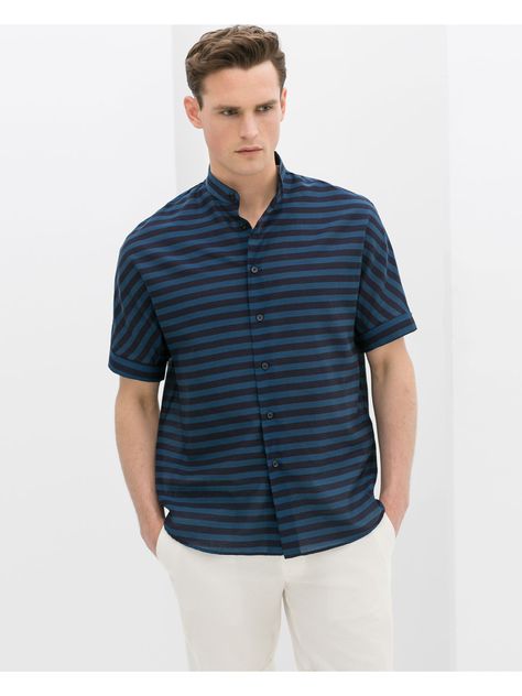 My new horizontal stripes shirt Horizontal Stripes Shirt Men, Button Shirt Outfit, Shirt Outfit Men, Horizontal Stripes, Cotton Voile, Button Shirt, Striped Shirt, Shirt Outfit, Casual Button Down Shirt