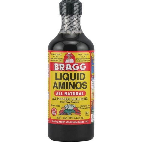 Why Vegetarians May Want to Use Liquid Amino Acids on Everything Recipes Meatless, Virgin Diet, Quinoa Fried Rice, Protein Milk, Liquid Aminos, All Purpose Seasoning, Going Vegetarian, Health Coaching, Recipes Vegan