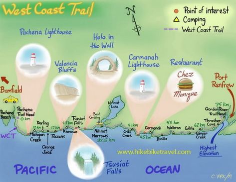 What You Need to Know to Hike the West Coast Trail - Hike Bike Travel Lost Coast Trail, Bike Travel, West Coast Trail, Utah Hikes, Visit Canada, Last Words, Colorado Hiking, Pacific Crest Trail, Ice Climbing