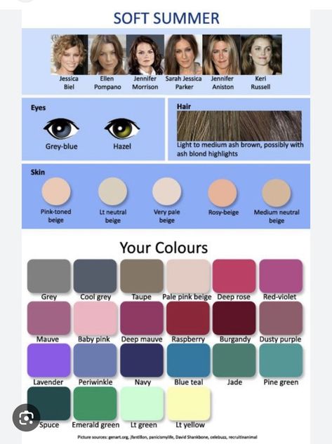 Soft Summer Brunette, Soft Summer Hair Color Ideas, Summer Transformation, Summer Pallet, Muted Summer, Summer Brunette, Soft Summer Palette, Soft Summer Colors, Summer Palette