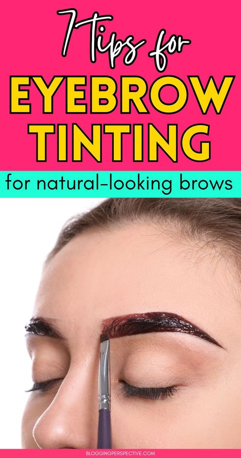 Create stunning natural eyebrows with our eyebrow tinting guide! We cover everything you need, from choosing the best eyebrow tint to following a detailed eyebrow tinting tutorial for achieving perfect eyebrows at home. Click through for more on eyebrow makeup techniques and how to do eyebrows at home. Discover all the eyebrow hacks for flawless brows! Eyebrow Shaping And Tint, How To Fill In Eyebrows For Beginners, Tinting Eyebrows At Home, Dye Eyebrows Diy, How To Tint Eyebrows At Home, Eyebrow Tinting Diy At Home, How To Fill In Eyebrows, Diy Eyebrow Tint, Eyebrow Tinting Diy