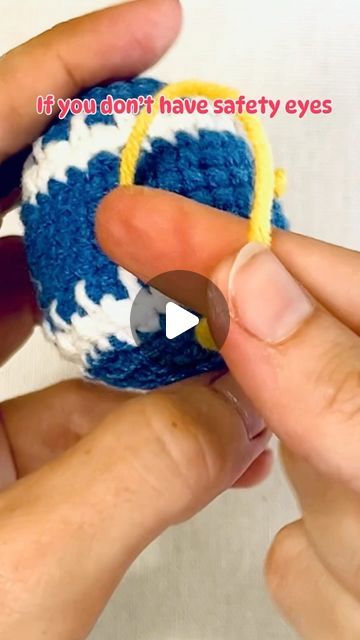 French Knot Eyes Crochet, Crochet French Knot Eyes, French Knot Tutorial, Knot Tutorial, Crochet Eyes, Knots Tutorial, Eye Tutorial, French Knots, French Knot