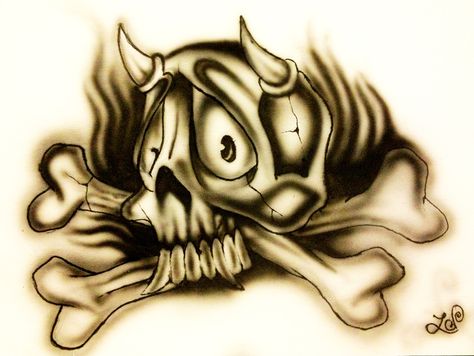 A4 Airbrushed Skull £25 Y2k Skull Design, Air Brush Art, Airbrush Rip Shirts, Vintage Airbrush Art, Skull Airbrush Stencil, Airbrush Skull, Flash Sheets, Airbrush Motorcycle Tank, Airbrush Designs