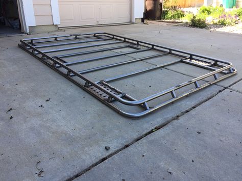 Homemade Roofracks. - Page 58 - Expedition Portal Offroad Roof Rack, Roof Rack Ideas Off Road, Aksesoris Jeep, Vw Pointer, Mobil Off Road, Nissan Vans, Jeep Zj, Jimny Suzuki, Toyota Suv