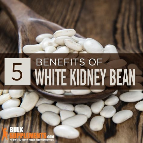 White Kidney Bean Extract Benefits, Kidney Beans Benefits, Bulk Supplements, Beans Benefits, White Kidney Beans, Kidney Bean, Colon Health, Healing Foods, Vegetarian Protein