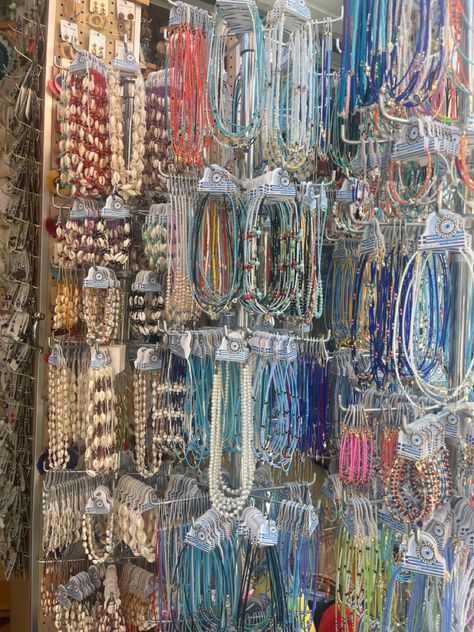 bracelets necklaces anklets shopping greece holiday girls parga aesthetic OBX inspired jewlerry holiday jewlerry Obx Inspired Jewellery, Greece Shopping, Ocean Accessories, Skiathos Greece, Holiday Bracelets, Skiathos, Greece Holiday, Summer Bracelets, Holiday Shopping