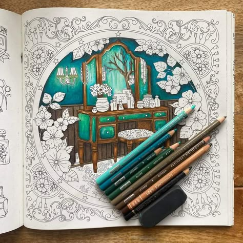 Prismacolor Combinations, Colored Pencil Art Projects, Joanna Basford Coloring, Pencil Inspiration, Blending Colored Pencils, Scripture Coloring, Colored Pencil Tutorial, Colouring Inspiration, Pencil Techniques