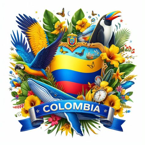 Generador de imágenes Vintage Colombia, Colombia Art, Colombia Flag, Colombian Culture, Colombia South America, Artistry Makeup, Animated Gifs, Images Photos, Ecuador