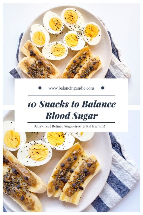 10 Snacks to Balance Blood Sugar | Balancing Andie Managing Blood Sugar, Glucose Balancing Meals, Balanced Meals For Diabetics, Balancing Blood Sugar Naturally, Bloodsugar Balance Food, Blood Sugar Friendly Snacks, Blood Sugar Stabilizing Meals, Low Glucose Snacks, Meal Plan For Insulin Resistance