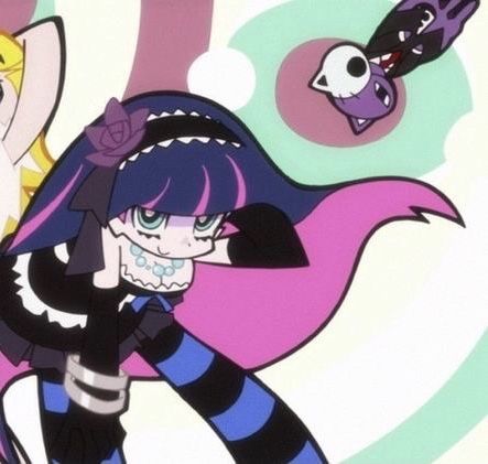 Panty Stocking, Panty And Stocking, Matching Pfps, Matching Pfp, Anime Character, Anime, Pink, Blue