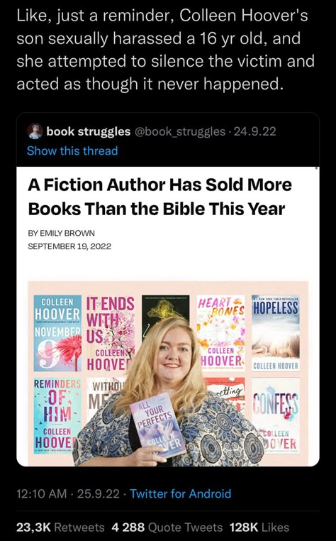 Colleen Hoover Memes, Colleen Hoover Slander, Feeling Of Betrayal, Collen Hover, Break Up With Him, Literature Humor, Colleen Hoover Books, To Be In Love, Losing Faith In Humanity