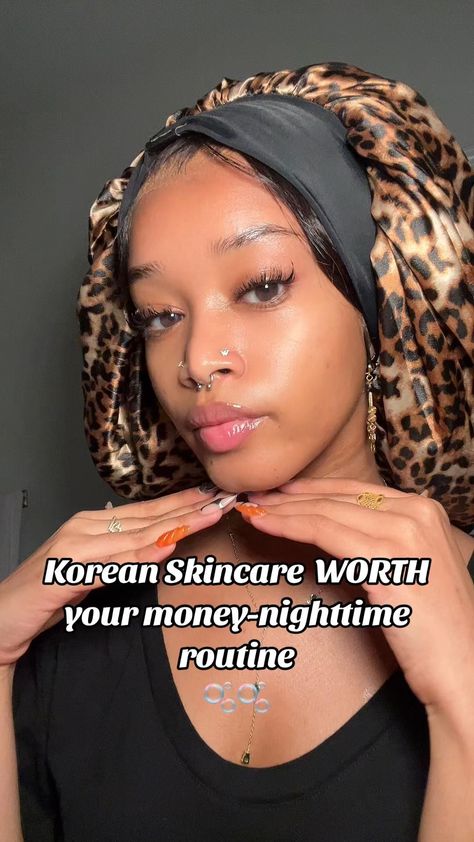 Korean Skincare Skincare Routine And Products, Baby Belle, Clear Skin Routine, Haut Routine, Korean Skin Care Secrets, Face Skin Care Routine, Face Routine, Black Skin Care, Night Time Skin Care Routine