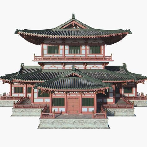 chinese palace max Chinese Buildings, Chinese Palace, Asian House, Chinese House, Ancient Chinese Architecture, China Architecture, Japanese Style House, Japan Architecture, Japanese Temple