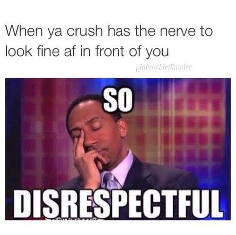 Funny Crush Memes, Crush Humor, Crush Memes, Memes Humor, Meme Faces, Crush Quotes, What’s Going On, Really Funny, I Laughed