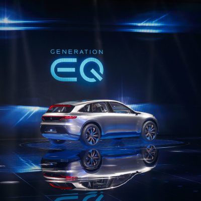 Mercedes-Benz und smart auf dem Autosalon Paris 2016. Weltpremiere des neuen Mercedes-Benz Showcars Generation EQ.  ;  Mercedes-Benz and smart at the Paris Auto Show 2016. World premiere of the new Showcar Generation EQ.; Super Sports Cars, Mercedes Car, Concept Car Design, Car Magazine, Electric Vehicles, Year Plan, Concept Car, Car Ads, Vehicle Design