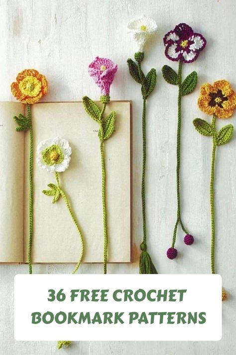 Crochet bookmark pattern