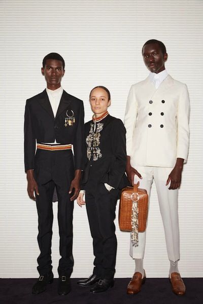 LVMH.Grace Wales Bonner Grace Wales Bonner, Black Fashion Designers, Young Mens Fashion, Wales Bonner, European Culture, Young Fashion, Androgynous Fashion, Black Excellence, Spring Summer 2017