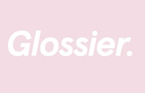 Glossier Poster Aesthetic, Glossier Poster Prints, Pink Wall Collage Bedroom, Glossier Aesthetic Wallpaper, Photo Wall Collage Pink, Glossier Poster, Pink Beauty Aesthetic, Wall Collage Pink, Glossier Branding