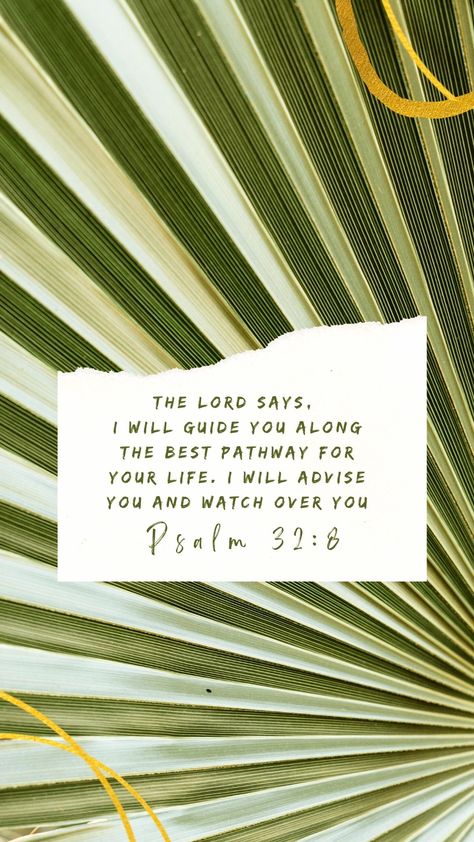 Psalm 32 8 Wallpaper, Psalm 32:8, Cross Emoji, Psalm Sunday, Aesthetic Scripture, Psalms Verses, Psalms Quotes, Bible Verse Background, Psalm 27