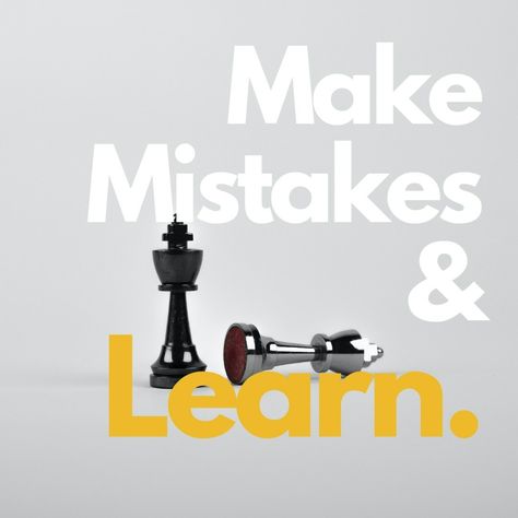 Make mistakes & learn! Quotes About Making Mistakes, Shorts Template, Learn Quotes, Boost Motivation, Learn From Mistakes, Quotes Everyday, Radha Kishan, Mistake Quotes, Motivational Quotes Success