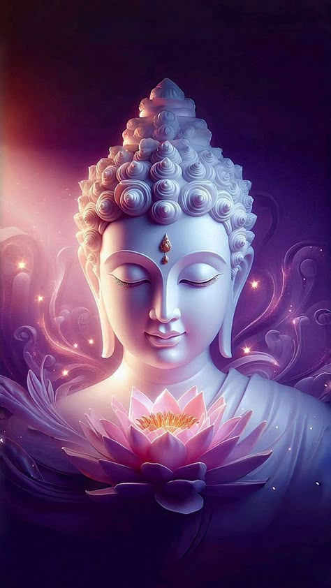 Buddha 3d, Buda Wallpaper, Images For Wallpaper, Lily Art, Buddhist Art Drawing, Flower Pattern Drawing, Cute Images For Wallpaper, Buddha Art Drawing, Buddha Artwork