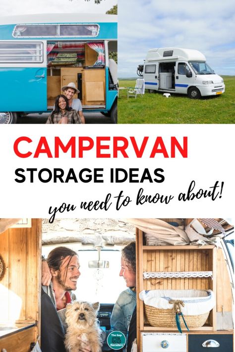 Campervan Shelving Ideas, Campervan Coat Storage, Campervan Overhead Storage, Motorhome Life, Campervan Storage Ideas, Motorhome Storage, Campervan Storage, Van Life Hacks, Motorhome Living