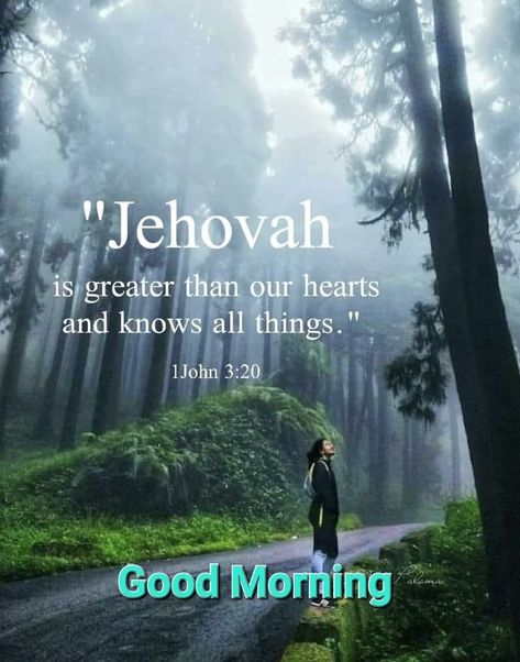 Jehovah Witness Bible, Jehovah's Witnesses Humor, Good Morning Bible Quotes, Morning Bible Quotes, Happy Teddy Day Images, Good Morning Sister Quotes, Jehovah Quotes, Inspirational Quotes Encouragement, Good Morning Sister