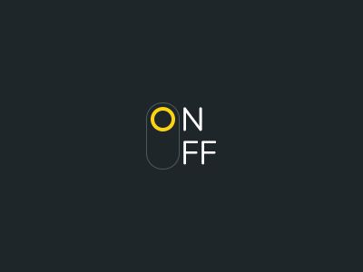 Switch On Off Logo, On And Off Switch, Off Logo, New Instagram Logo, Clever Logo Design, Clever Logo, Logo Shapes, Online Logo Design, Daily Ui