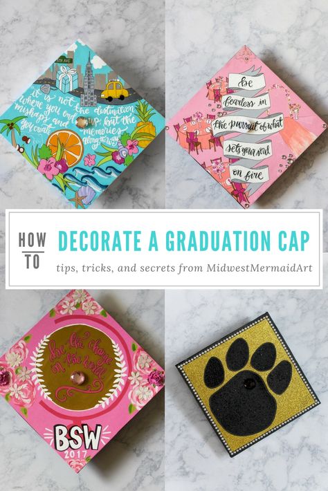 How To Graduation Cap, Graduation Cap How To Make, How To Decorate Graduation Cap Diy, How To Decorate Your Graduation Cap, Paint Graduation Cap, Diy Graduation Cap How To How To Make, How To Make A Graduation Cap, How To Decorate A Graduation Cap, How To Decorate Graduation Cap