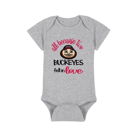 Buckeye Baby, Announcement Onesie, Pregnancy Announcement Onesie, Feb 5, Gender Neutral Baby, Ohio State, Pregnancy Announcement, Baby Announcement, Baby Bodysuit